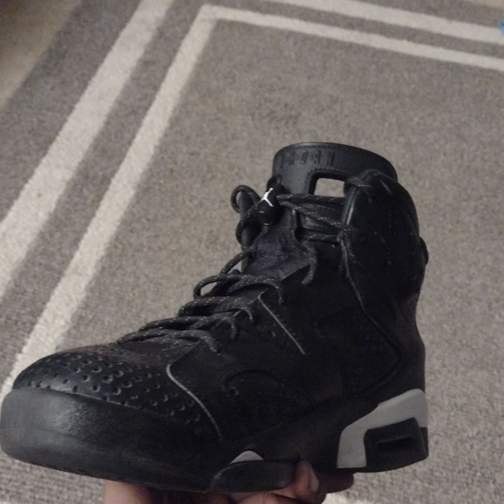 Air Jordan black cat 6's